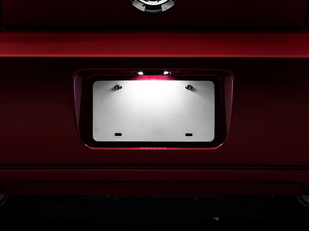 Raxiom Axial Series LED License Plate Lamps (05-09 Mustang)