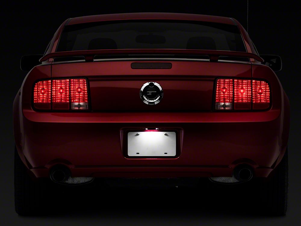Raxiom Axial Series LED License Plate Lamps (05-09 Mustang)
