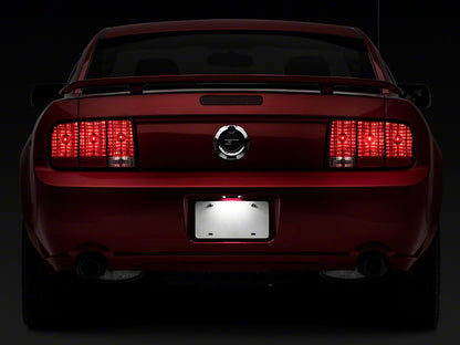 Raxiom Axial Series LED License Plate Lamps (05-09 Mustang)