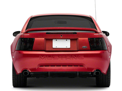 Raxiom Axial Series Altezza Style Tail Lights; Black Housing; Smoked Lens (99-04 Mustang, Excluding 99-01 Cobra)