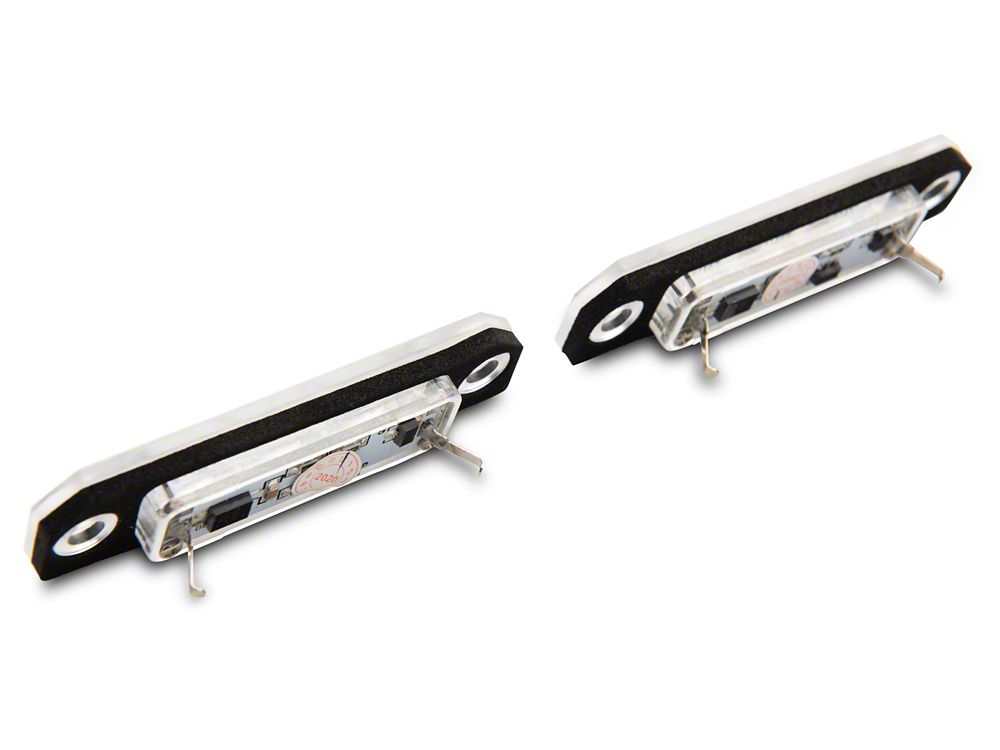 Raxiom Axial Series LED License Plate Lamps (10-14 Mustang)