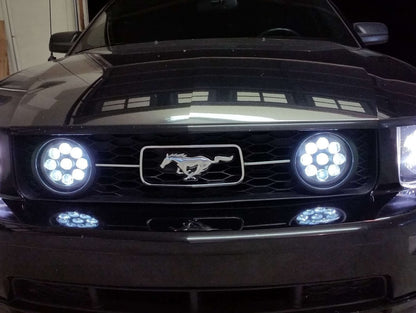 Raxiom LED Fog Lights; Clear (05-12 Mustang GT)