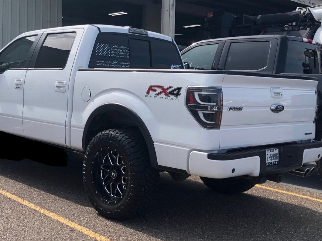 Raxiom G2 LED Tail Lights; Black Housing; Clear Lens (09-14 F-150 Styleside)