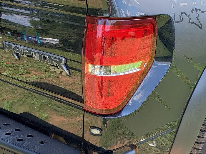Raxiom G2 LED Tail Lights; Chrome Housing; Red/Clear Lens (09-14 F-150 Styleside)