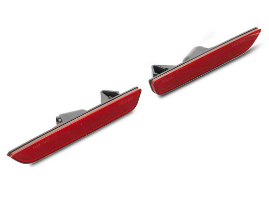 Raxiom Axial Series LED Rear Marker Lights; Red (10-14 Mustang)