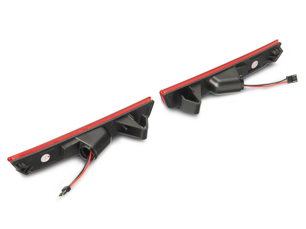 Raxiom Axial Series LED Rear Marker Lights; Red (10-14 Mustang)