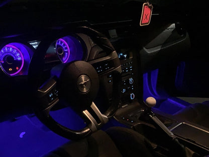 Raxiom LED Footwell Lighting Kit; Blue (05-14 Mustang)