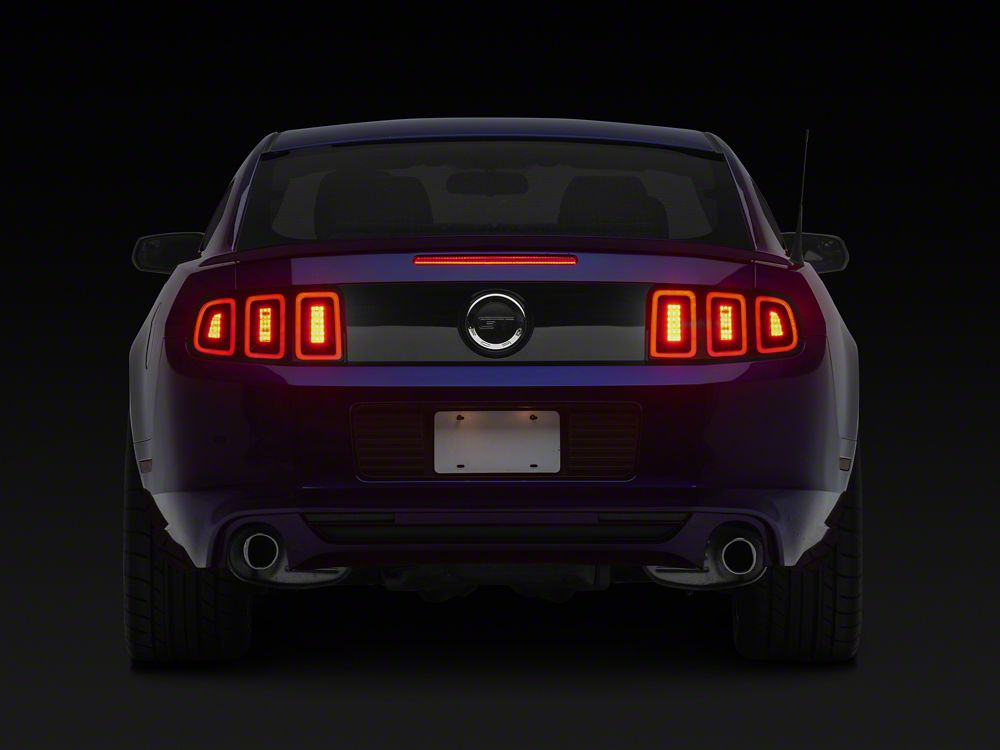 Raxiom Axial Series LED Third Brake Light; Smoked Lens (10-14 Mustang)