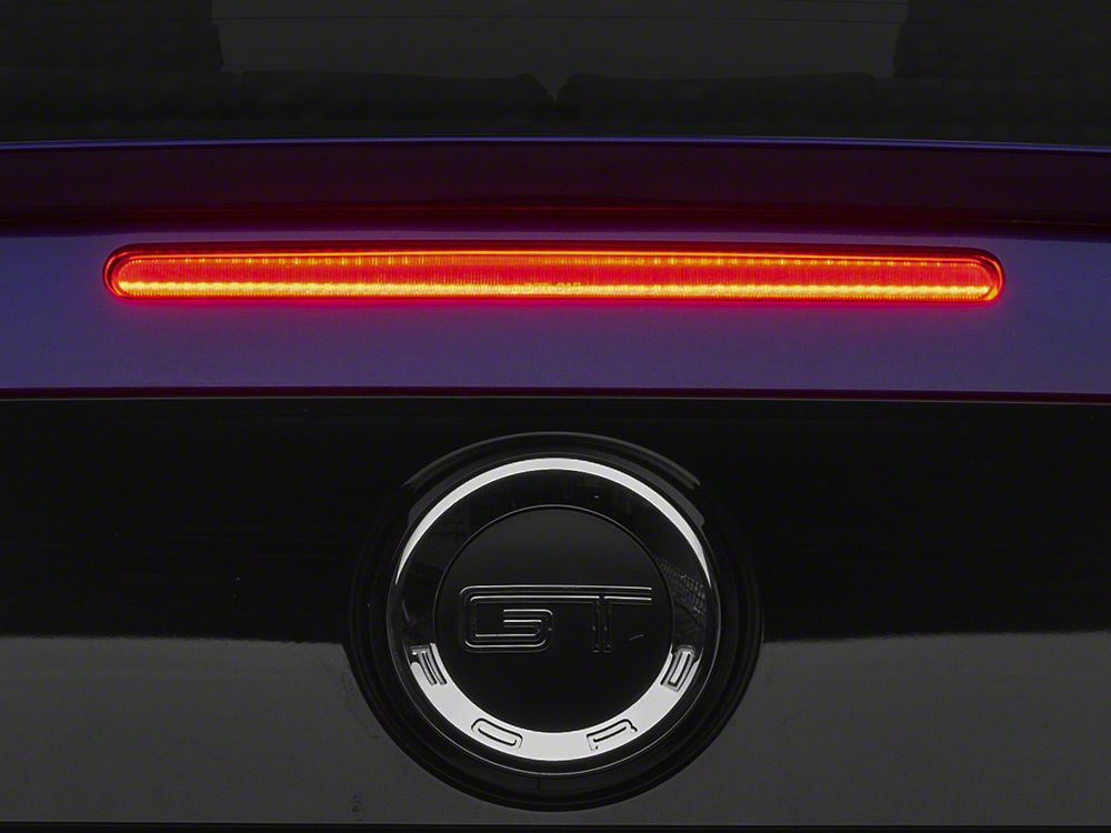 Raxiom Axial Series LED Third Brake Light; Red Lens (10-14 Mustang)