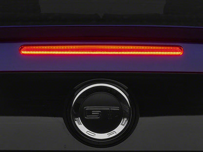 Raxiom Axial Series LED Third Brake Light; Red Lens (10-14 Mustang)
