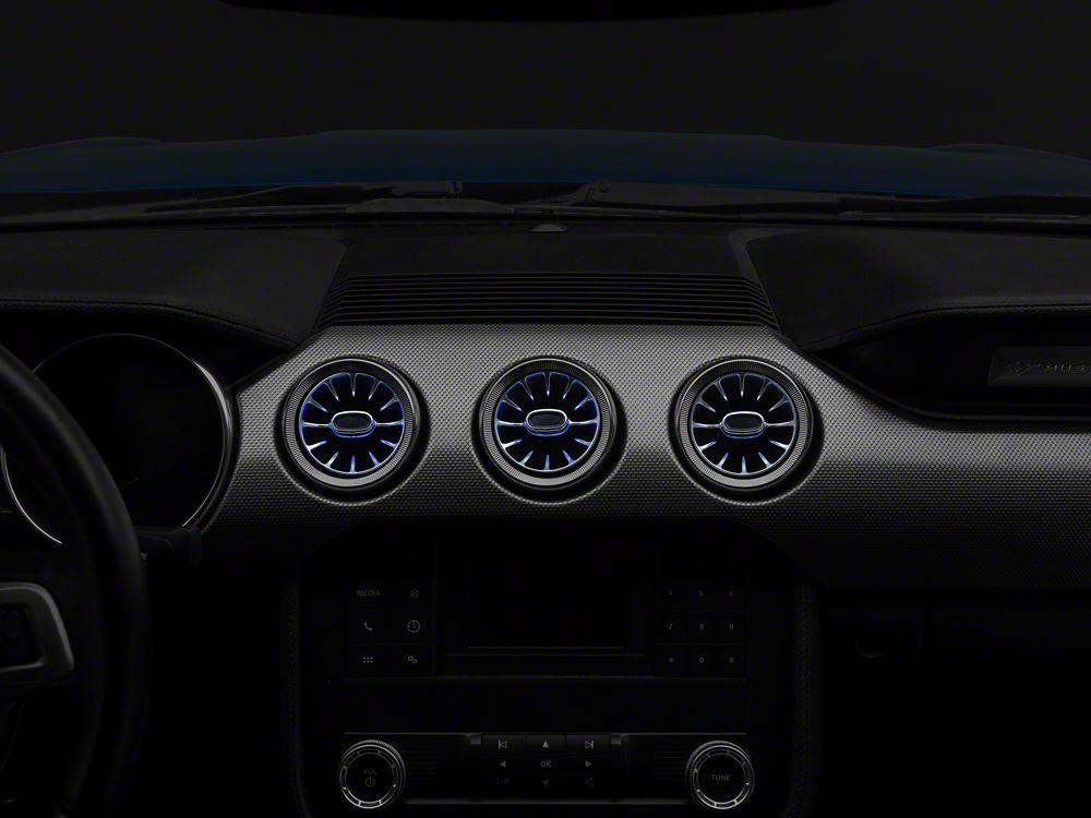 Raxiom Axial Series LED Color Changing Air Vent Outlets (15-23 Mustang)