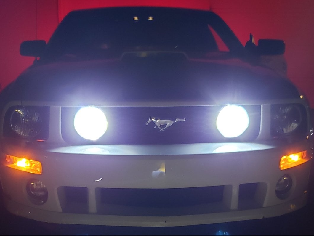 Raxiom Axial Series 1400 Lumen LED Fog Light Conversion Kit; H10 (03-04 Mustang Cobra; 05-12 Mustang GT)