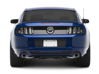 Raxiom CXR Series LED Tail Lights; Black Housing; Smoked Lens (13-14 Mustang)