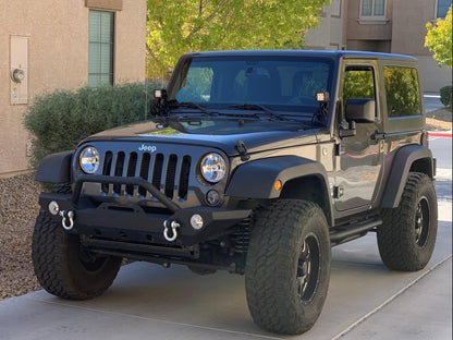 Raxiom 3-Inch Square 4-LED Off Road Light; Spot Beam (Universal; Some Adaptation May Be Required)