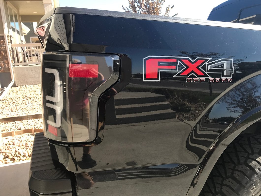 Raxiom G3 LED Tail Lights; Black Housing; Clear Lens (15-17 F-150 w/ Factory Halogen Non-BLIS Tail Lights)