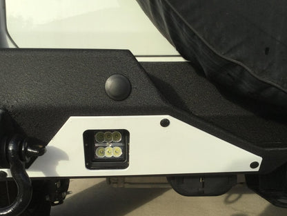 Raxiom Axial Series 3 Inch 6-LED Cube Light; Flood Beam