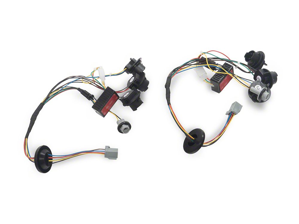 Raxiom Sequential Tail Light Kit; Plug-and-Play (05-09 Mustang)