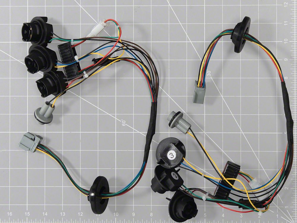 Raxiom Sequential Tail Light Kit; Plug-and-Play (05-09 Mustang)