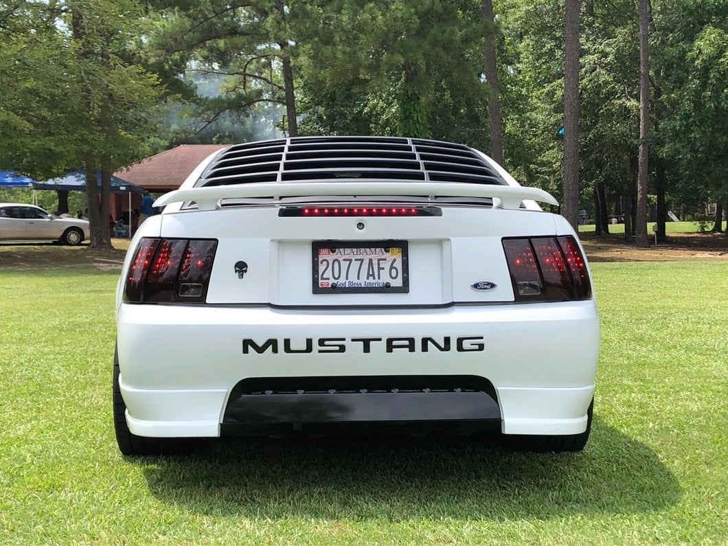Raxiom Axial Series LED Third Brake Light; Smoked (99-04 Mustang, Excluding Cobra)