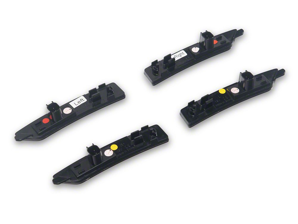 Raxiom LED Side Marker Lights; Smoked (24-26 Mustang)
