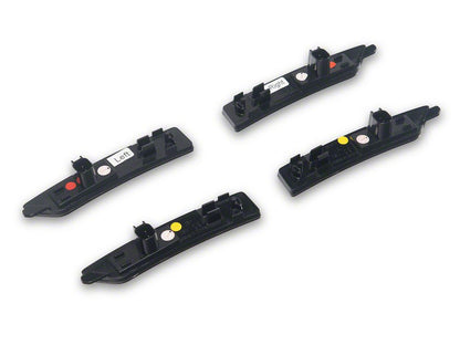 Raxiom LED Side Marker Lights; Smoked (24-26 Mustang)