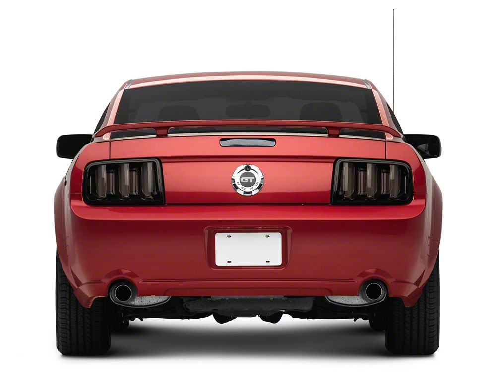 Raxiom Axial Series LED Third Brake Light and Vector V2 LED Tail Lights; Smoked (05-09 Mustang)