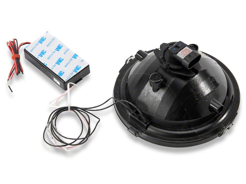 Raxiom Axial Series CCFL Halo Projector Headlights and LED Halo Fog Lights; Smoked (05-09 Mustang w/ Factory Halogen Headlights, Excluding GT500)