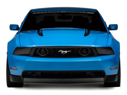 Raxiom Axial Series CCFL Halo Projector Headlights and LED Halo Fog Lights; Smoked (05-09 Mustang w/ Factory Halogen Headlights, Excluding GT500)