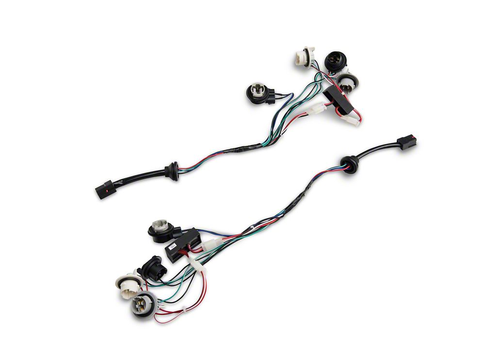 Raxiom Sequential Tail Light Kit with Modified Turn Signal Flasher V1; Plug-and-Play Harness (96-04 Mustang, Excluding 99-01 Cobra)