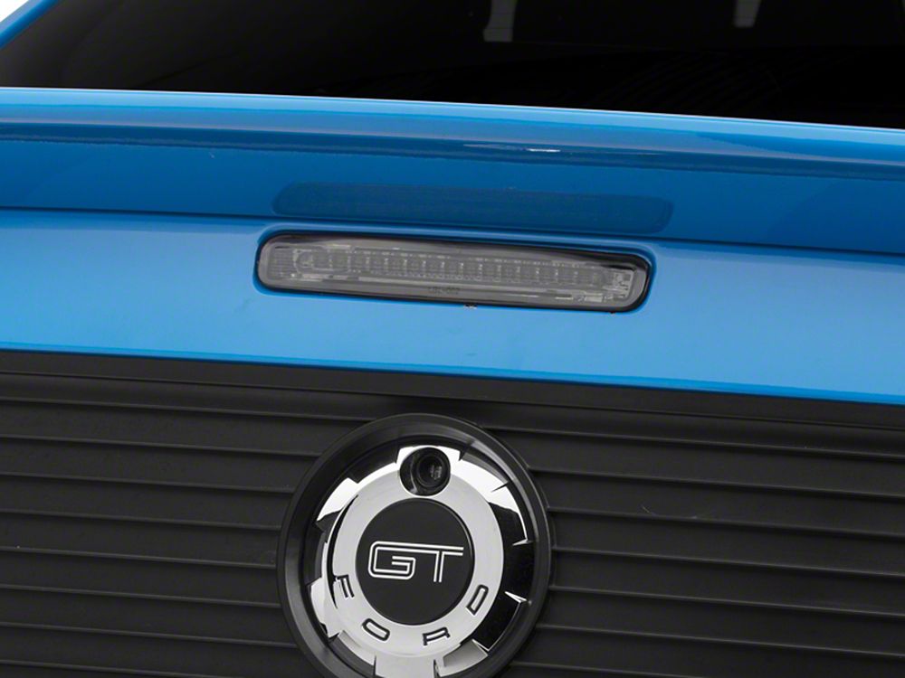 Raxiom Gen5 Tail Lights and Axial Series LED Third Brake Light; Smoked (05-09 Mustang)