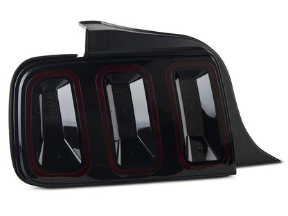 Raxiom Gen5 Tail Lights and Axial Series LED Third Brake Light; Smoked (05-09 Mustang)