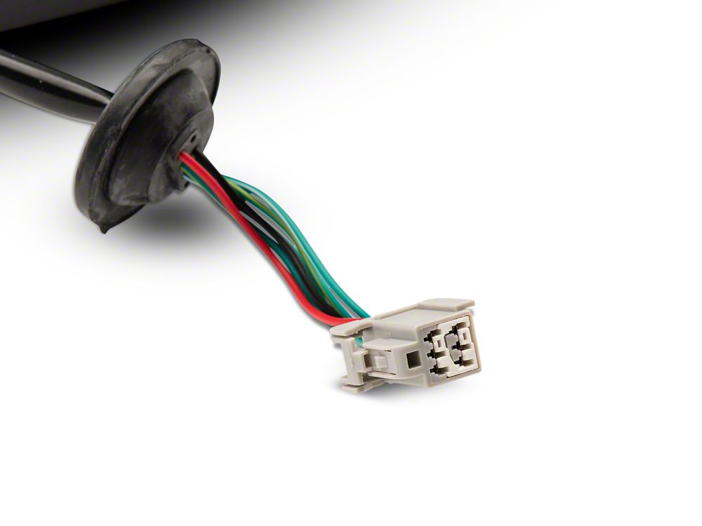 Raxiom Vector V2 LED Tail Lights and Axial Series LED Side Markers; Smoked (05-09 Mustang)