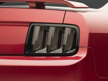 Raxiom Vector V2 LED Tail Lights and Axial Series LED Side Markers; Smoked (05-09 Mustang)