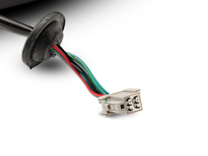 Raxiom Axial Series CCFL Halo Projector Headlights & Vector V2 LED Tail Lights; Black Housing; Smoked Lens (05-09 Mustang w/ Factory Halogen Headlights, Excluding GT500)