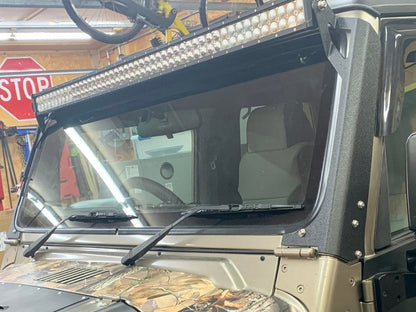 Raxiom 50-Inch LED Light Bar Windshield Mount (97-06 Jeep Wrangler TJ)
