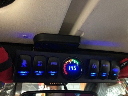 Raxiom Control Box with Switch Panel (07-18 Jeep Wrangler JK)