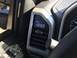 Raxiom Vent Integrated OBD2 Multi-Gauge without Vent Housing (17-22 F-250 Super Duty)