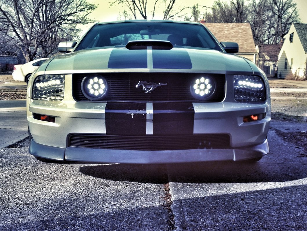 Raxiom LED Fog Lights; Clear (05-12 Mustang GT)