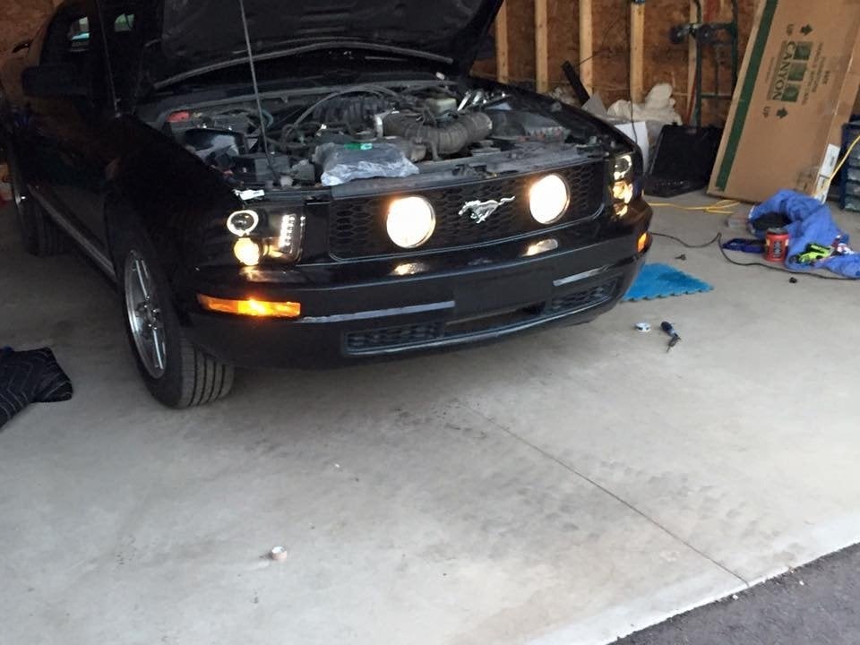 Raxiom Fog Light Harness (05-09 Mustang V6)