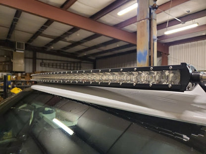 Raxiom 50-Inch Slim Curved LED Light Bar; Flood/Spot Combo Beam (Universal; Some Adaptation May Be Required)