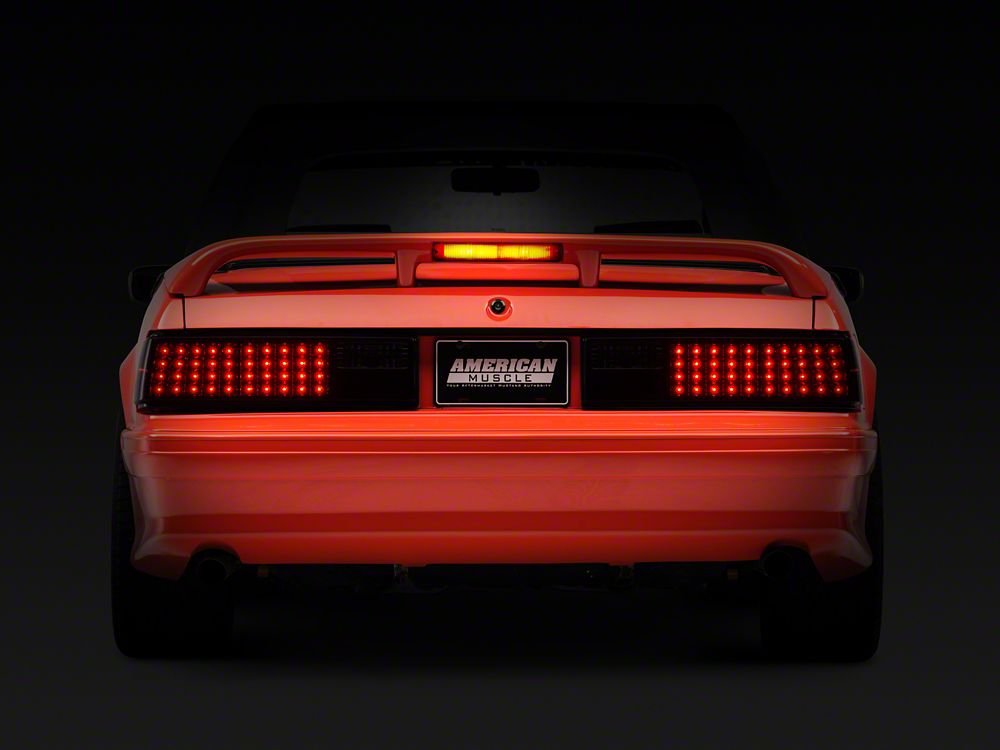 Raxiom Axial Series Smoked LED Tail Lights (87-93 Mustang)