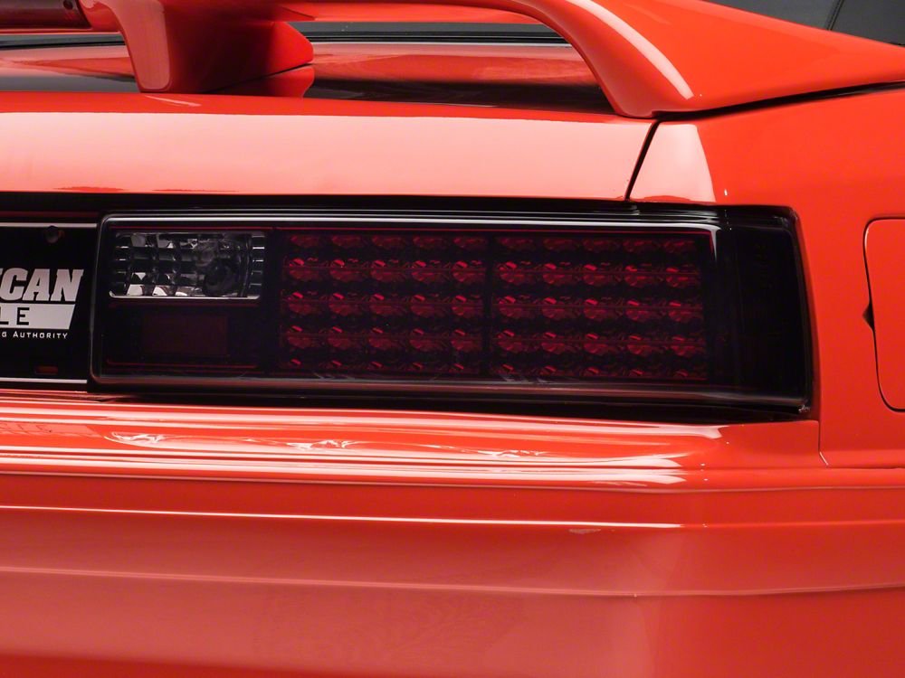 Raxiom Axial Series Smoked LED Tail Lights (87-93 Mustang)