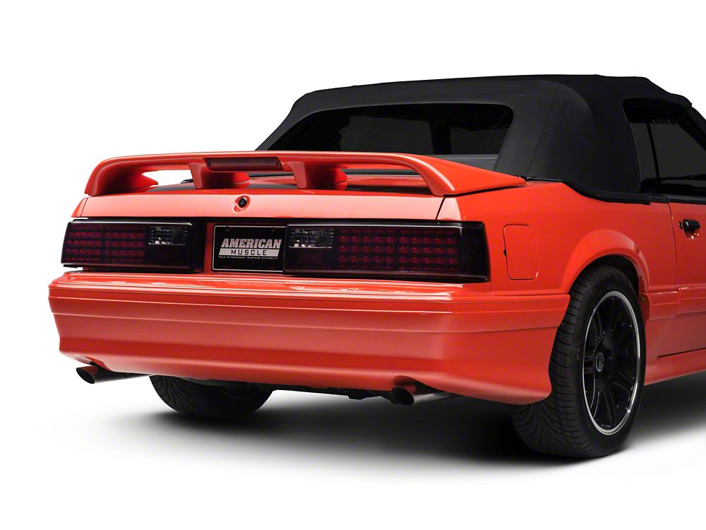 Raxiom Axial Series Smoked LED Tail Lights (87-93 Mustang)