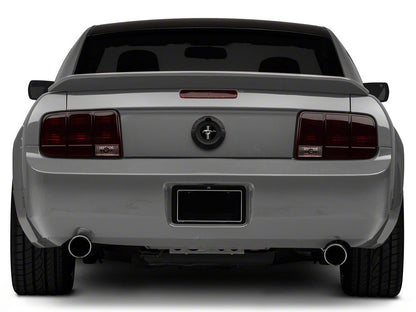 Raxiom Tail Lights; Black Housing; Smoked Lens (05-09 Mustang)