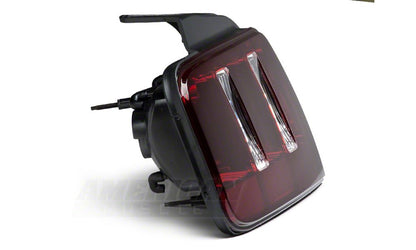 Raxiom Coyote Tail Lights; Black Housing; Smoked Lens (05-09 Mustang)