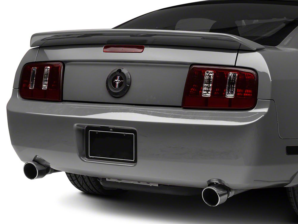 Raxiom Coyote Tail Lights; Black Housing; Smoked Lens (05-09 Mustang)