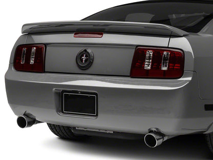 Raxiom Coyote Tail Lights; Black Housing; Smoked Lens (05-09 Mustang)