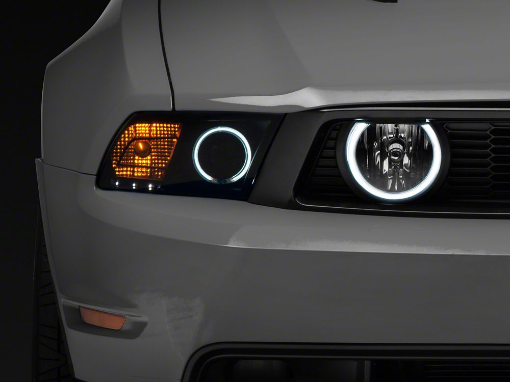 Raxiom LED Halo Fog Lights; Chrome (05-12 Mustang GT)