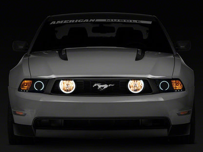 Raxiom LED Halo Fog Lights; Chrome (05-12 Mustang GT)