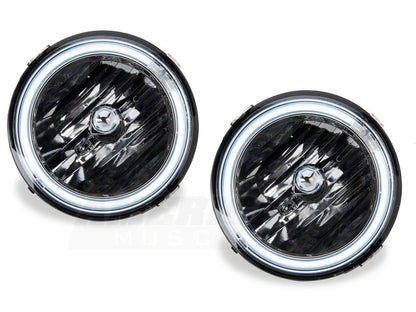 Raxiom LED Halo Fog Lights; Chrome (05-12 Mustang GT)